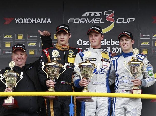 Marvin Kirchhöfer, Artem Markelov, Gustavo Mezenes Marvin Kirchhöfer, Artem Markelov, Gustavo Mezenes