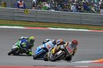 Mika Kallio vor Esteve Rabat und Dominique Aegerter 
