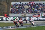 Eugene Laverty vor Sylvain Guintoli (Aprilia) 