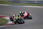 Tom Sykes vor Eugene Laverty 