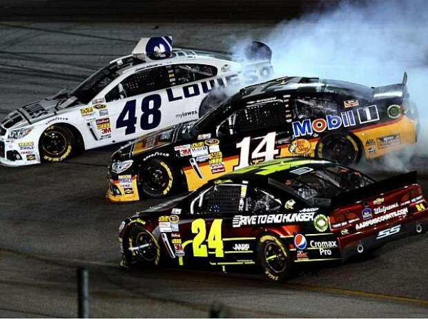 Tony Stewart, Jimmie Johnson