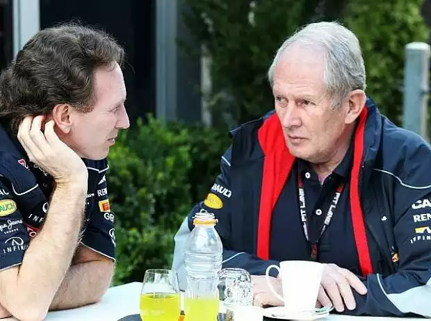 Christian Horner, Helmut Marko Titel-Bild zur News: Christian Horner, Helmut Marko