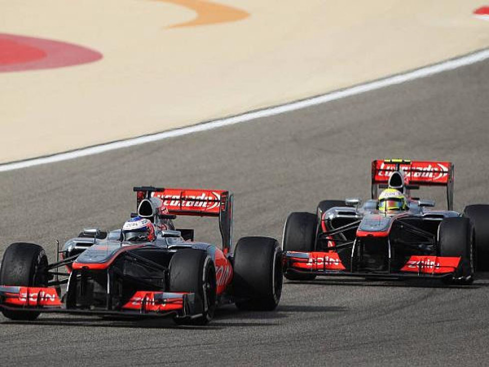 Jenson Button, Sergio Perez