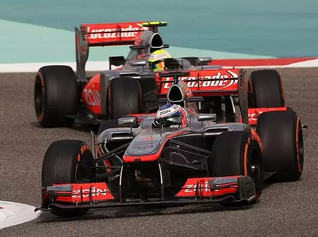Jenson Button, Sergio Perez Titel-Bild zur News: Jenson Button, Sergio Perez