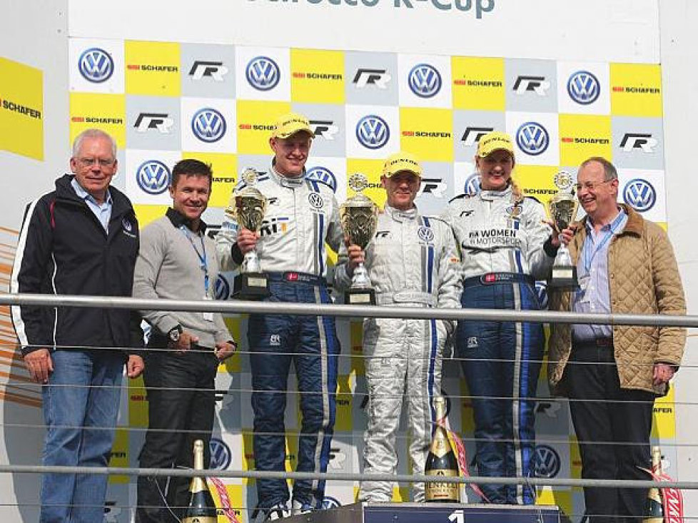 Felix Baumgartner, Nicola Larini, Dr. Ulrich Hackenberg