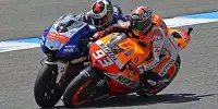 Bild zum Inhalt: Marquez macht Lorenzo in dessen Kurve richtig sauer