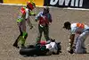 Bild zum Inhalt: Iannone stürzt in Jerez auch im Rennen