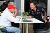 Bild zum Inhalt: Mercedes baggert an Vettel - Marko hat Verständnis dafür