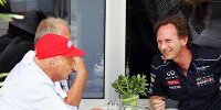 Bild zum Inhalt: Mercedes baggert an Vettel - Marko hat Verständnis dafür