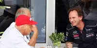 Bild zum Inhalt: Mercedes baggert an Vettel - Marko hat Verständnis dafür