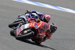 Andrea Dovizioso vor  und Aleix Espargaro 