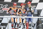 Marc Marquez, Daniel Pedrosa und Jorge Lorenzo 