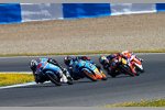 Maverick Vinales vor Alex Rins und Luis Salom 