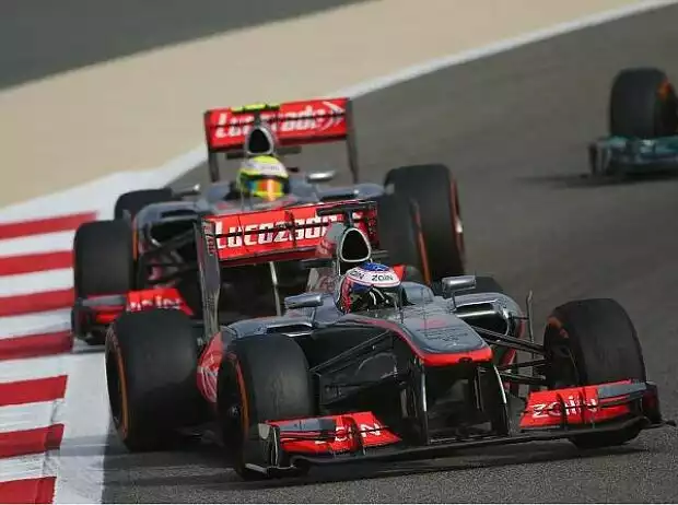 Jenson Button, Sergio Perez Titel-Bild zur News: Jenson Button, Sergio Perez
