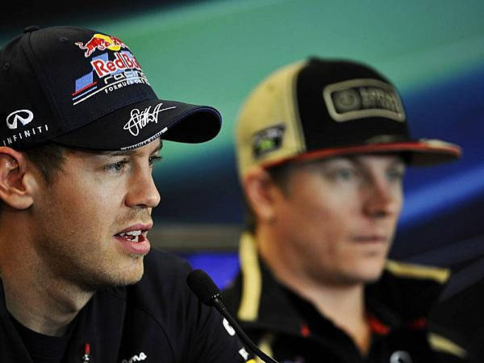 Sebastian Vettel, Kimi Räikkönen
