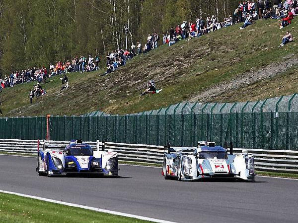 Anthony Davidson, Sebastien Buemi, Stephane Sarrazin, Tom Kristensen, Loic Duval, Allan McNish