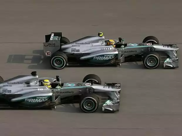 Nico Rosberg, Lewis Hamilton Titel-Bild zur News: Nico Rosberg, Lewis Hamilton