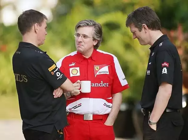 Titel-Bild zur News: Alan Permane, Pat Fry und James Allison
