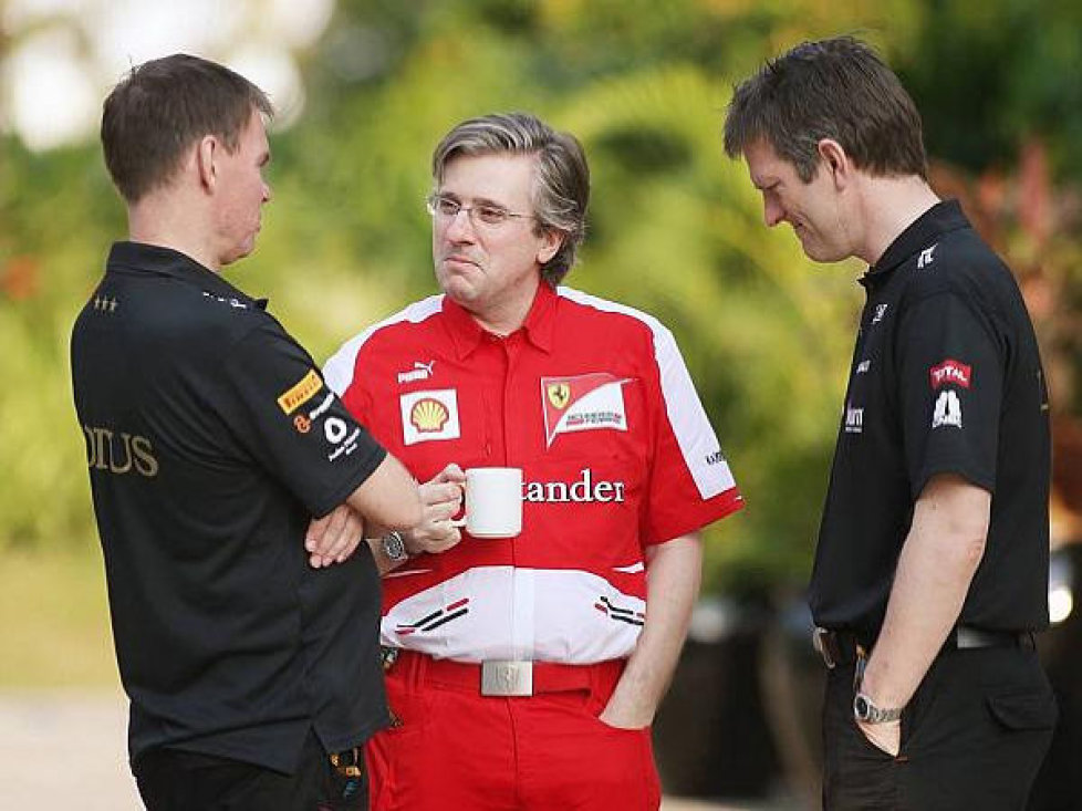 Alan Permane, Pat Fry und James Allison