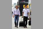 Sergio Perez (McLaren) und Adrian Fernandez 
