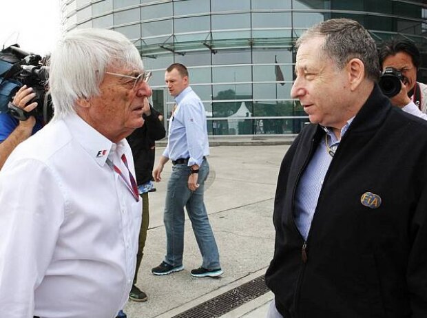 Bernie Ecclestone, Jean Todt Bernie Ecclestone, Jean Todt