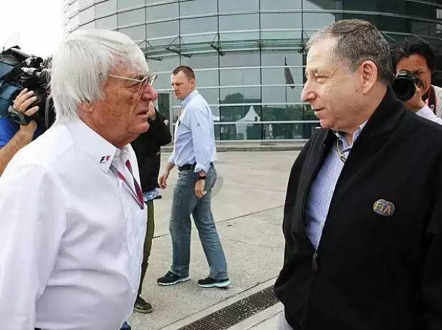 Bernie Ecclestone, Jean Todt Titel-Bild zur News: Bernie Ecclestone, Jean Todt