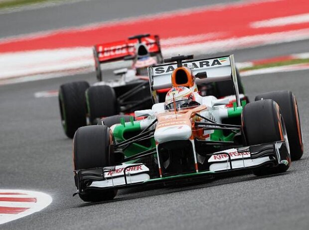 Titel-Bild zur News: Paul di Resta, Jenson Button