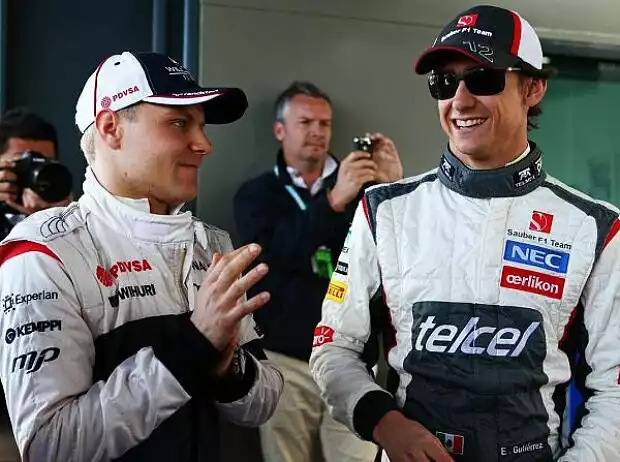 Valtteri Bottas, Esteban Gutierrez Titel-Bild zur News: Valtteri Bottas, Esteban Gutierrez