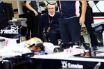 Frank Williams und Pastor Maldonado (Williams) 