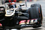 Kimi Räikkönen (Lotus) gilt als einer der Siegfavoriten in Barcelona