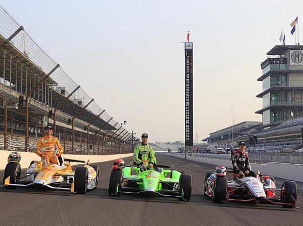 Ryan Hunter-Reay, James Hinchcliffe, Ryan Briscoe Ryan Hunter-Reay, James Hinchcliffe, Ryan Briscoe