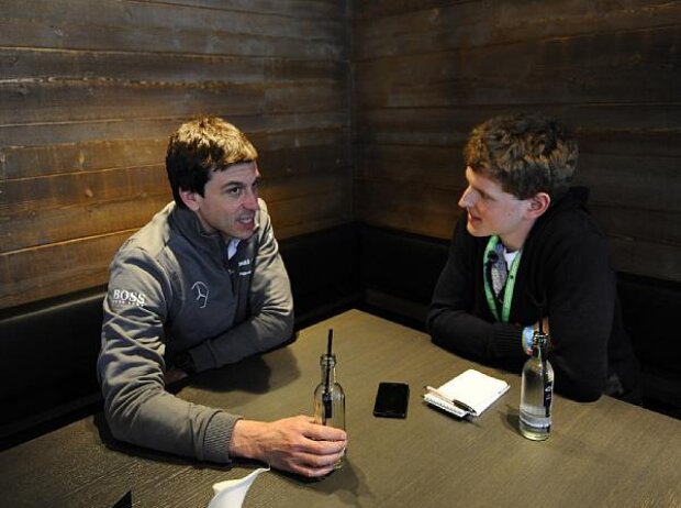 Toto Wolff, Dominik Sharaf Toto Wolff, Dominik Sharaf