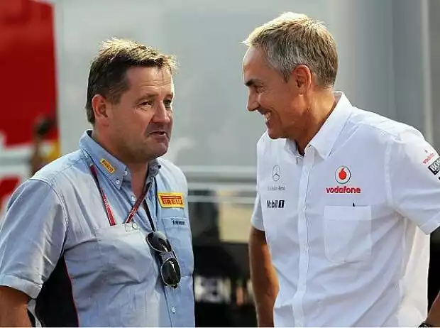 Paul Hembery und Martin Whitmarsh Titel-Bild zur News: Paul Hembery und Martin Whitmarsh
