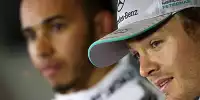 Nico Rosberg, Lewis Hamilton