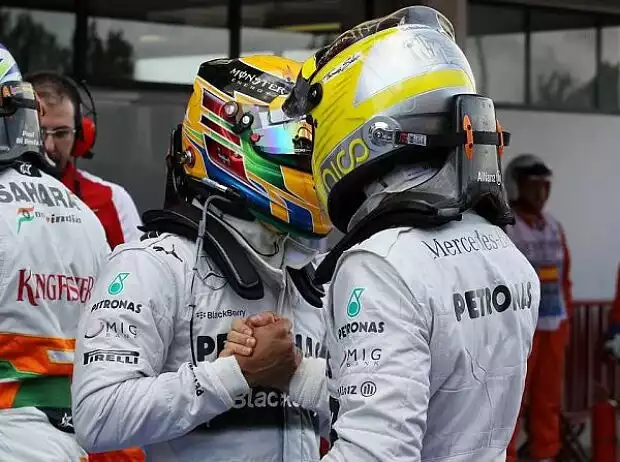 Lewis Hamilton, Nico Rosberg Titel-Bild zur News: Lewis Hamilton, Nico Rosberg
