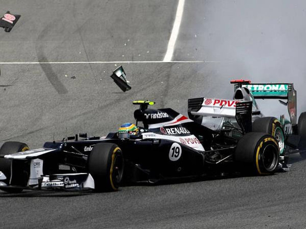 Michael Schumacher, Bruno Senna