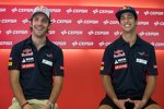 Jean-Eric Vergne und Daniel Ricciardo (Toro Rosso) 