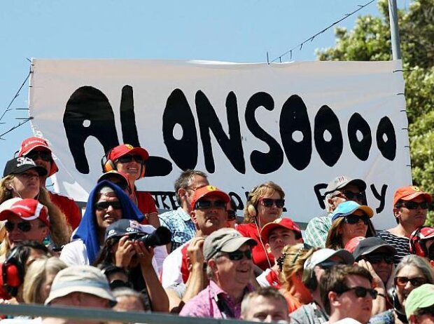 Fernando Alonso, Fans, Plakat