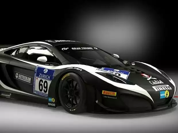McLaren MP4-12C GT3 Titel-Bild zur News: McLaren MP4-12C GT3