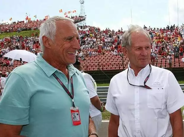 Dietrich Mateschitz, Helmut Marko, Jaime Alguersuari Titel-Bild zur News: Dietrich Mateschitz, Helmut Marko, Jaime Alguersuari