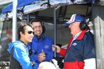 Takuma Sato, Team-Manager Larry Foyt und A.J. Foyt