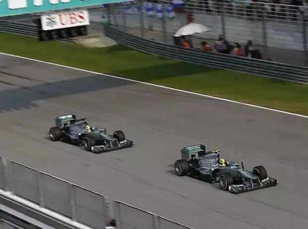 Lewis Hamilton, Nico Rosberg Titel-Bild zur News: Lewis Hamilton, Nico Rosberg