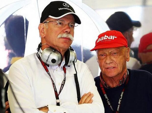 Titel-Bild zur News: Niki Lauda, Dieter Zetsche