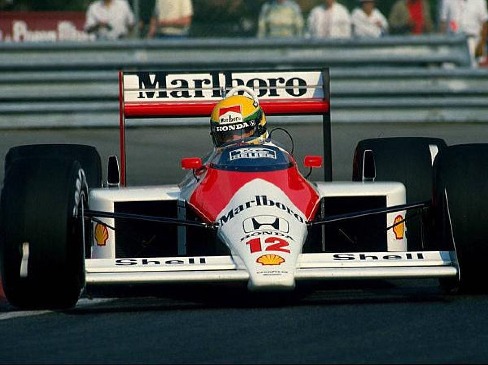 Ayrton Senna, McLaren, Honda