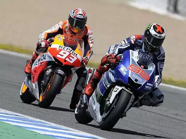 Marc Marquez, Jorge Lorenzo Titel-Bild zur News: Marc Marquez, Jorge Lorenzo