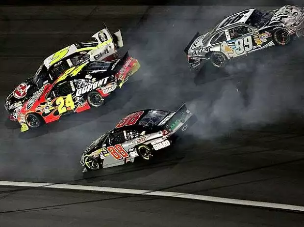 Dale Earnhardt Jun., Mark Martin, Jeff Gordon, Carl Edwards Titel-Bild zur News: Dale Earnhardt Jun., Mark Martin, Jeff Gordon, Carl Edwards