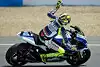 Bild zum Inhalt: Rossi beendet den Freitag als bester Yamaha-Pilot