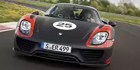 Bild zum Inhalt: Porsche stellt 918 Spyder vor