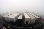 Der Nürburgring im Nebel