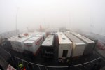 Der Nürburgring im Nebel